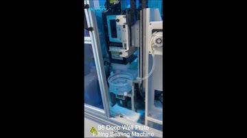 96 Deep Well Plate Filling Sealing Machine For PCR Test Kit Mass Production - DNA Extraction Kit