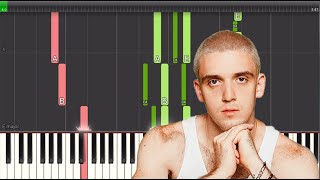 Lauv - Tattoos Together (Piano Tutorial)