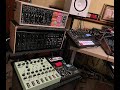 "Blue Crimson" - Modular Jam with Korg MS-20 Mini DIY Keyboard Removal and Custom Built Case