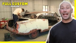 1955 Oldsmobile Goes Custom!  Full Custom Garage  Automotive Reality