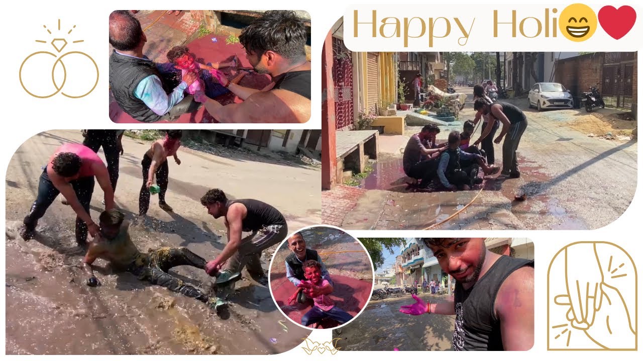 Holi 2026 – Dosto Ke Sath Full On Masti 🌈