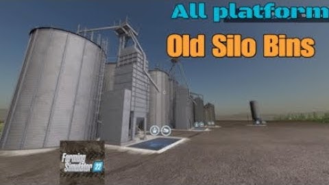 Old Silo Bins  / New mod for all platforms on FS22