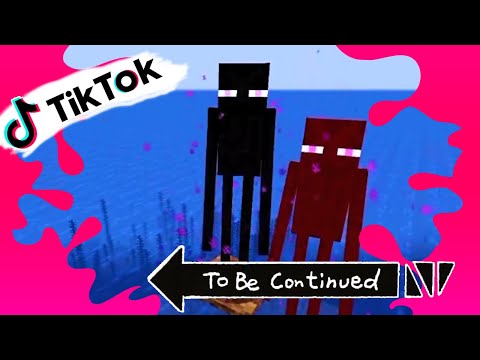 Water or enderman TikTok | MINECRAFT MEMES #1