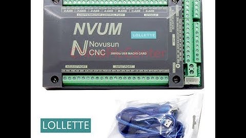 NVUM slave axis Novusun cnc controller
