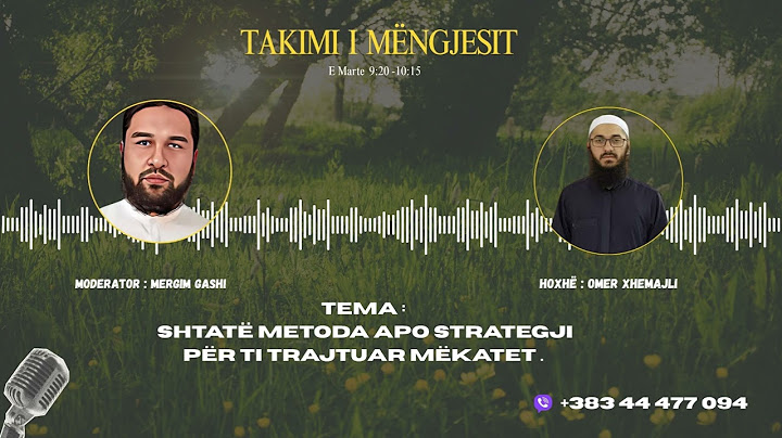 Hoxhë  Omer Xhemajli - Shtatë metoda apo strategji për ti trajtuar mëkatet