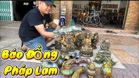 Báo đồng pháp lam _ Tì hưu pháp lam _ Đỉnh Pháp Lam #đồcổcầnthơ #đồcổ 