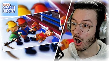 Dax Reacts to @LetsGameItOut I Turned a Cute Colony Game Into a Serial Killer Simulator