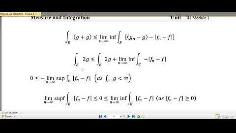 MI 4.1-Genelization of Lebesgue Dominated Convergence theorem.mkv