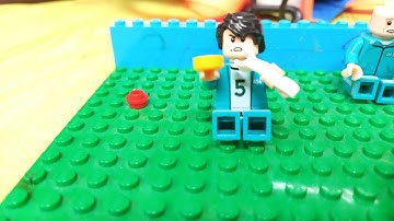lego squidgane dalgona 래고 오징어게임 달고나 게임 스톱모션