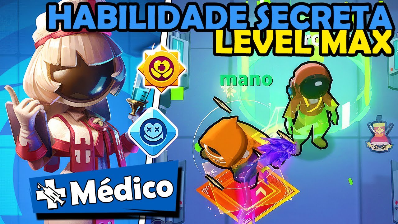 MÉDICO NÍVEL MÁXIMO e DESBLOQUEEI UMA HABILIDADE SECRETA no Super Sus