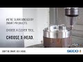 Xhead exchangeable end mill system for more versatility when milling  seco tools