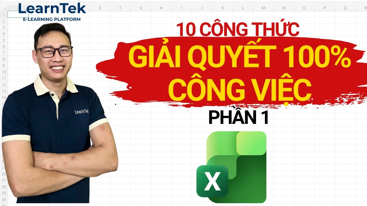 10 công thức hay sử dụng nhất trong Excel cho dân văn phòng (Phần 1)