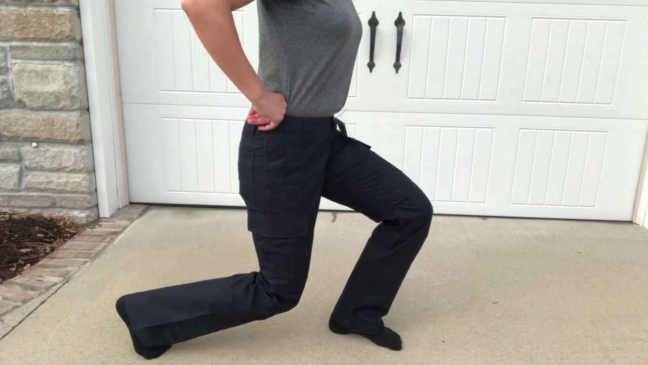 LA Police Gear Women's Stretch Ops Tactical Pants Review - YouTube