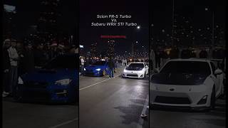 🔥Subaru WRX STI Vs. Scion FR-S🔥🏁#jdm #wrx #frs #race #racing #scion #subaru #fyp #jdmcars