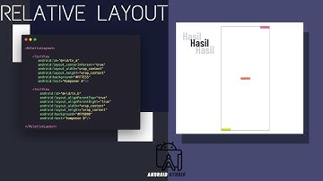 Apa Itu Relative Layout?.., Menggunakan Relative Layout di Android Studio