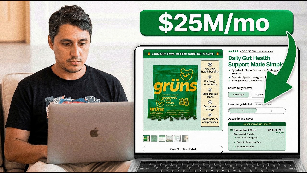 This Shopify Product Page Makes $25M in 30 days - Here’s Exactly What They Do Right