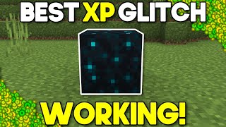 BEST XP GLITCH Minecraft Bedrock 1.20