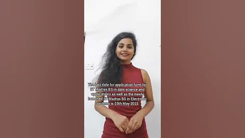 🔥 IIT MADRAS BS DATA SCIENCE AND ELECRONIC SYSTEMS LAST DATE TO APPLY | IIT Madras Online Degree🚀