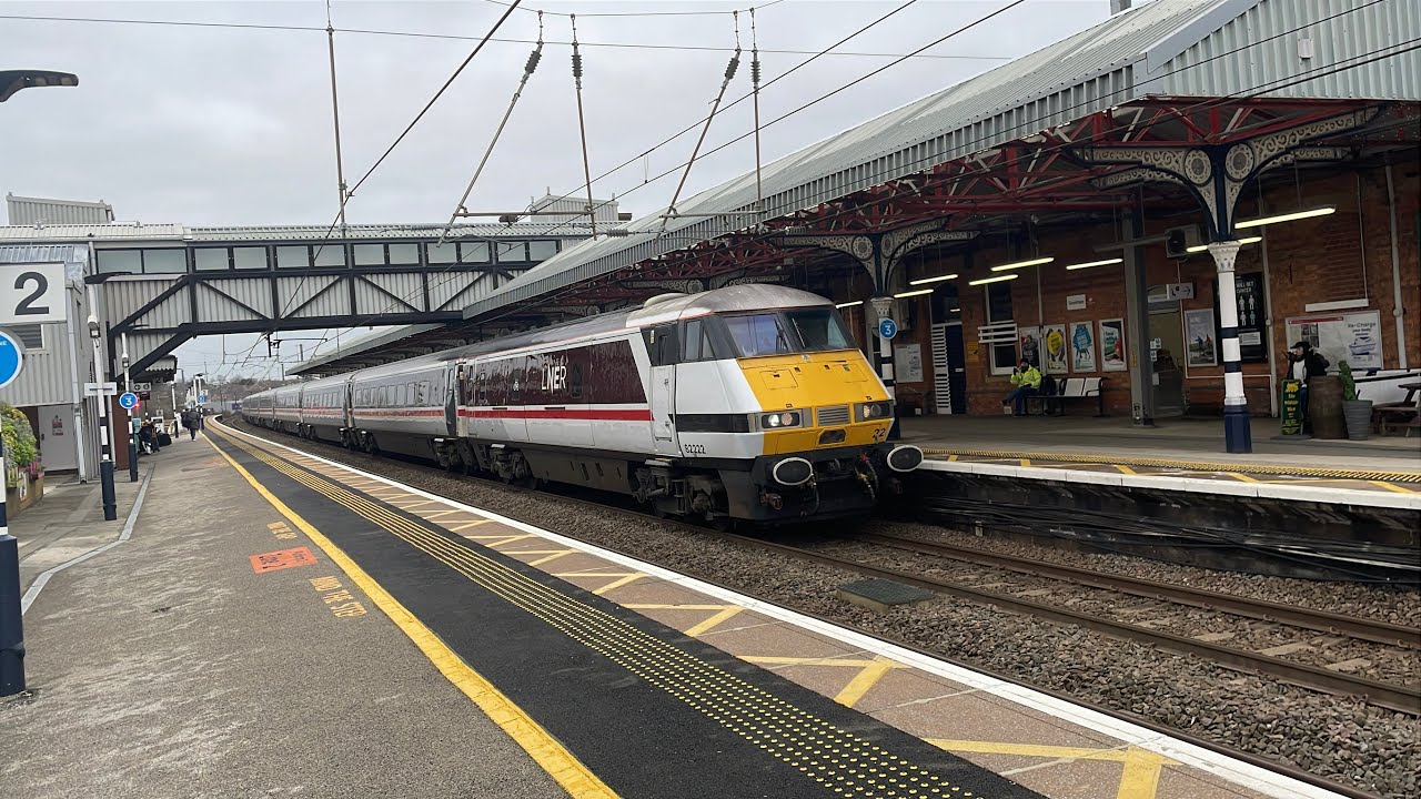 Trains at Grantham 29/12/2025