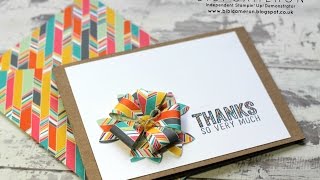 How to make  paper bows with Bow builder punch by Stampin' Up!