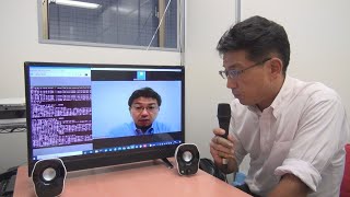 ベンチャー企業が「AI記者」開発 顔も声も本人そっくり