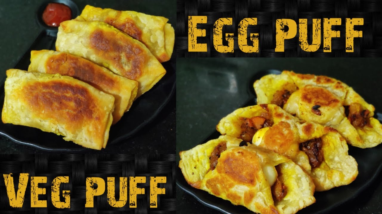 Lock Down Recipe| Puff Without Oven | Veg Puff & Egg Puff | Mysuru ...