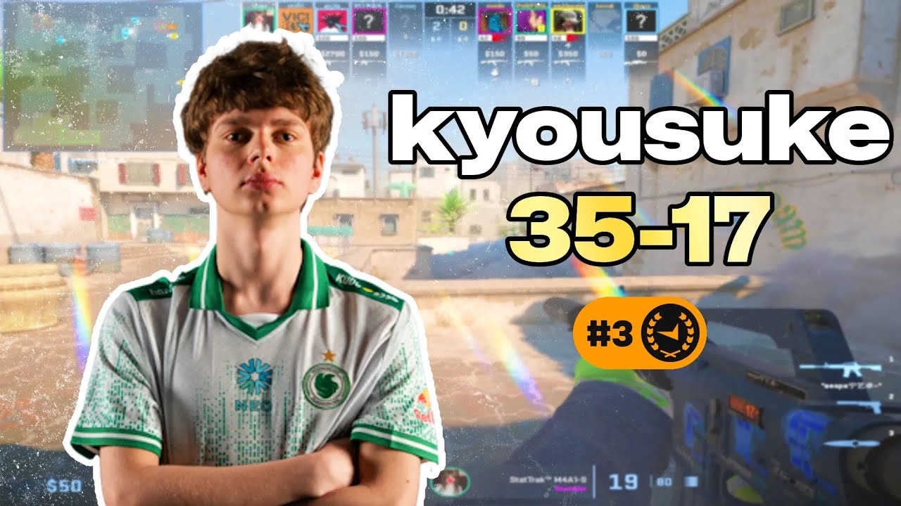 КЁСУКЭ 35-17 ЕС FACEIT POV (Dust2) | 4823 ЭЛО