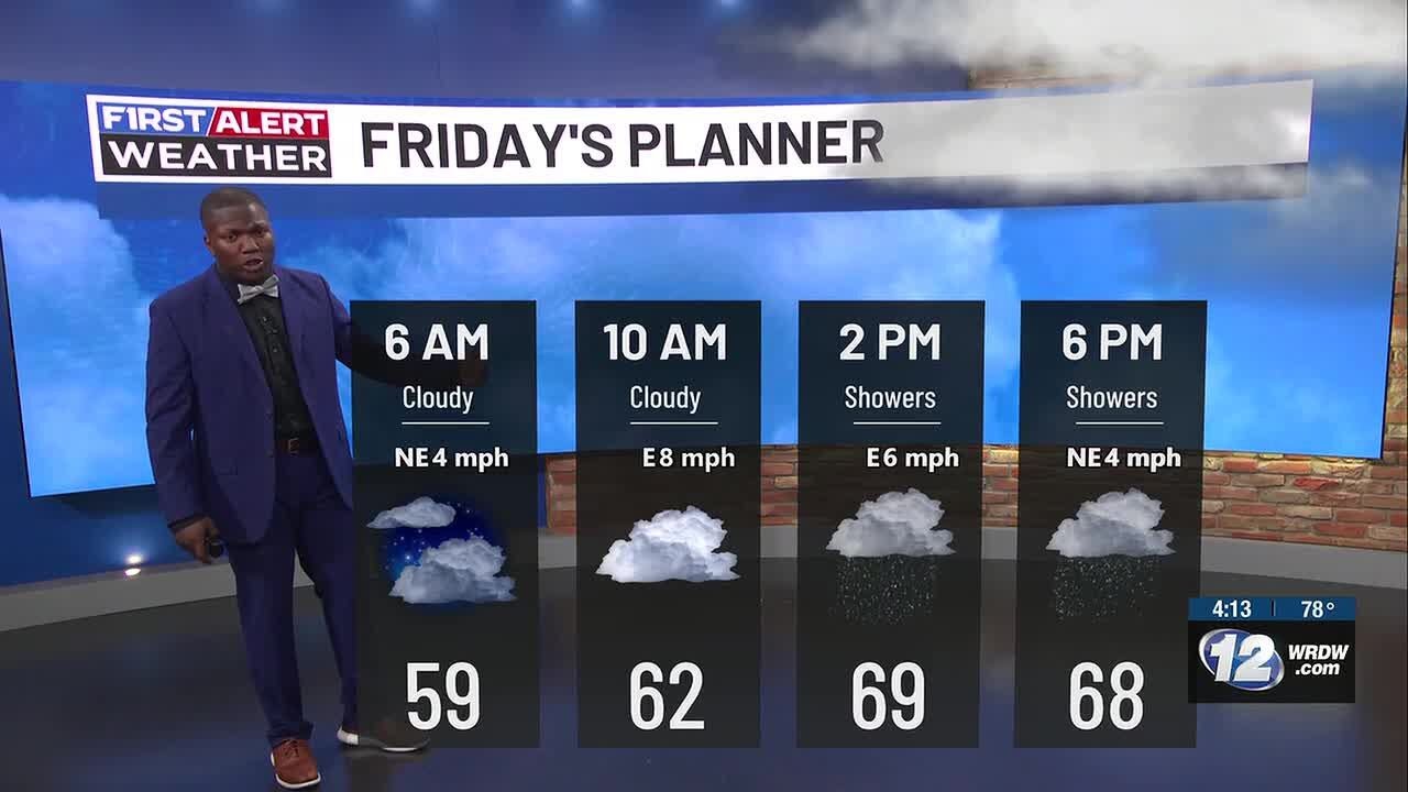 More rain on the way through the weekend - YouTube