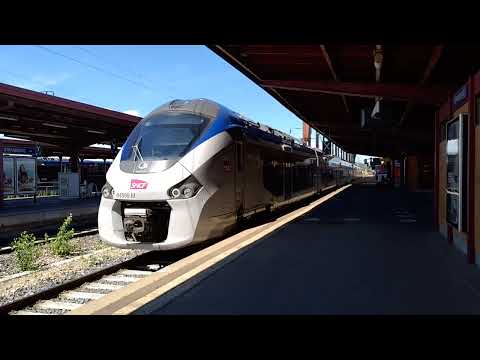 Strasbourg (FR), departure SNCF TER 832311 with destination Mulhouse Ville (FR). (25/06/2022)