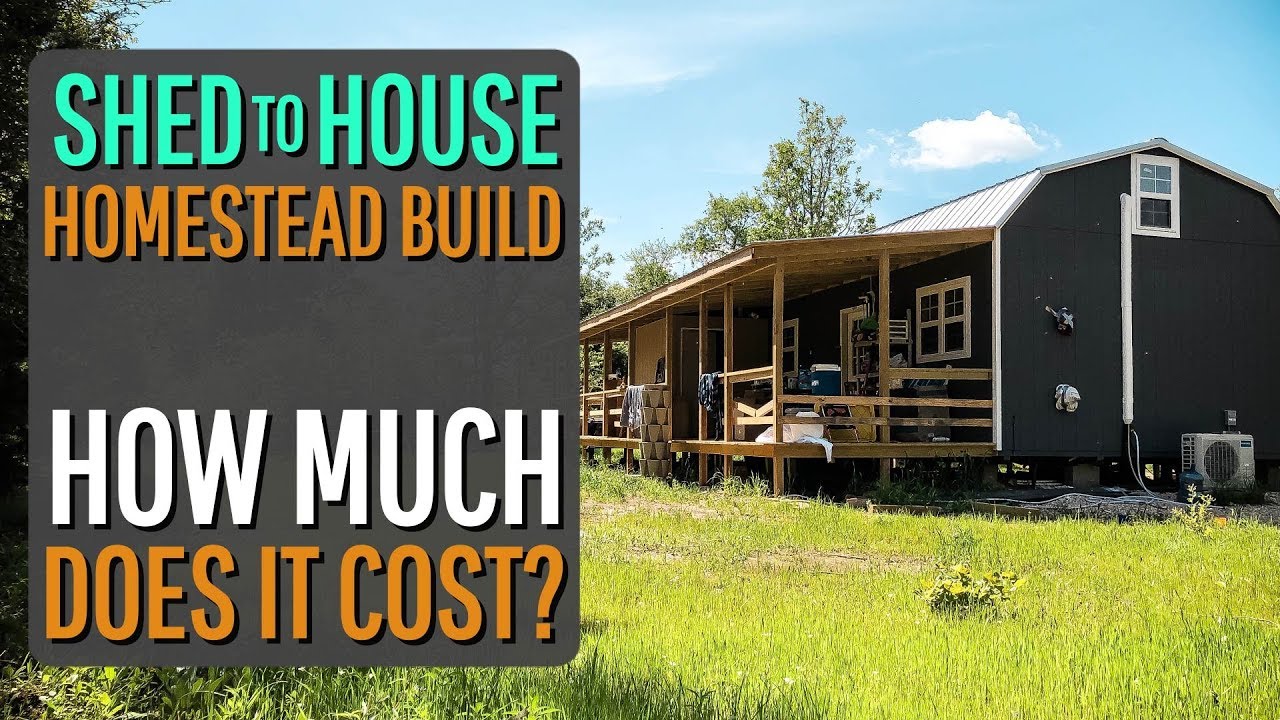 How Much Does it Cost to Convert a Shed into a House 