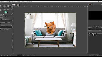 Wie kann man in GIMP 2 Bilder zusammenfügen?