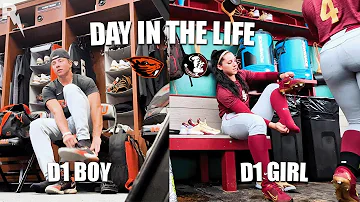 Day In the Life: D1 Boy VS D1 Girl