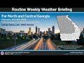 Weekly Weather Briefing for June 4th, 2026