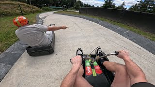 Hitting Maximum speed down the Luge  Rotarua (Go Pro HERO 12 Footage)