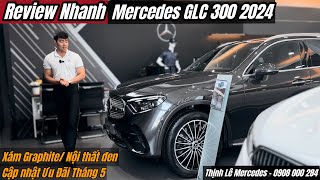 Review Nhanh Mercedes GLC 300 2024 Màu Xám Cực Đẹp Mắt | Cập Nhật Ưu Đãi Cho GLC Trong Tháng 05\/2024
