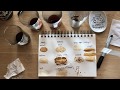 Technique- Painting with Coffee (Studio Art)
