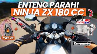 ENTENG PARAH‼️ MOTOR 2 TAK 180CC | Ninja ZX 150 RR Blok 65mm UMA RACING   PWK 38‼️ PNP NINJA SS RR R