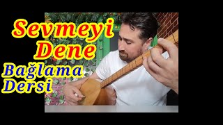 Sevmeyi Dene - Bağlama Dersi. (İbrahim Tatlıses) (Turkish saz music)