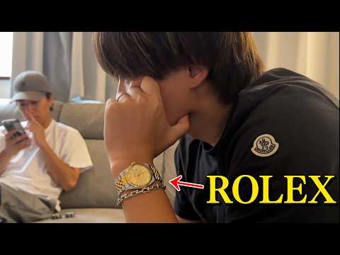 Kesu is wearing a Rolex, so I'm calling him out on it