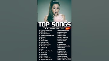Thumbnail of Miley Cyrus, Maroon 5, Adele, Ed Sheeran, Taylor Swift, Shawn Mendes - Best Pop Music Playlist 2023