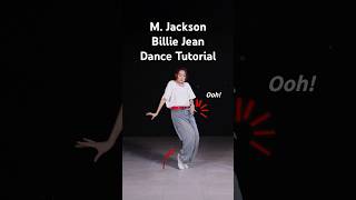 Billie Jean, dc: @carlowrushh dance tutorial, slowed, mirrored, with SingSinging #michaeljackson