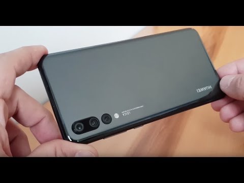 Huawei P20 Pro hands-on video on the three-dimensional smartphone