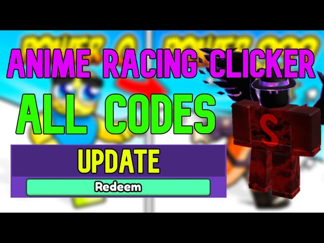 Anime Racing Clicker Codes - Roblox (May 2023) Games Adda
