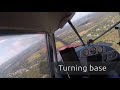 Landing at Aeroflex-Andover Airport