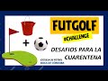 FUTGOLF CHALENGE ⚽⛳ (para niños) DESAFIO de futbol para hacer en casa footgolf