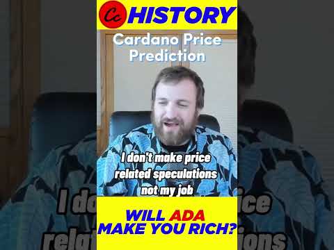 Will CARDANO ADA MAKE YOU RICH? #Shorts #crypto #btc