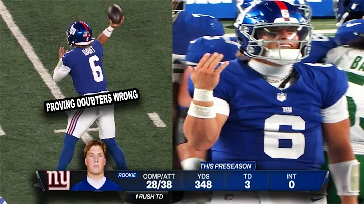 Jaxson Dart 'FULL IMPRESSIVE PRESEASON HIGHLIGHTS' 🔥 New York Giants FUTURE QB1