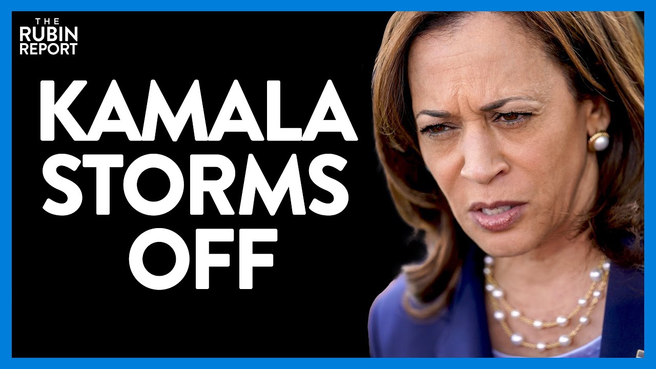 Kamala Harris refuses to answer, STORMS OFF when asked about migrants bused to her home