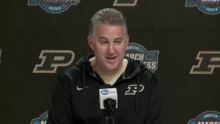 Press Conference: Purdue, Tennessee, Virginia \& Oregon Sweet 16 Preview