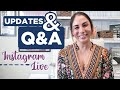 Life Updates + Q&amp;A | Instagram Live